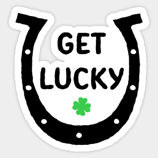 Get Lucky Horseriding Sticker